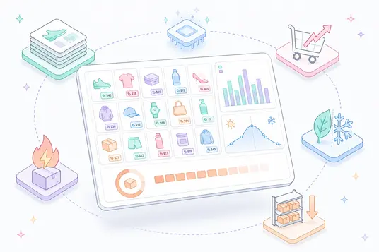 Dynamic pricing platform analytics visualization