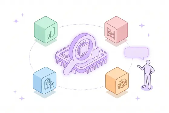 Enterprise Data Search solution illustration