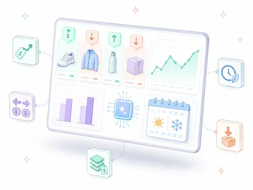 AI-powered dynamic pricing dashboard for retail